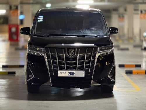 TOYOTA ALPHARD 017 🆙 023 Auto3 បើកដំបូល កៅអីSC ក្នុងខ្មៅ ដំបូលខ្មៅហ្សូីន ដំបូលខ្មៅហ្សុីន