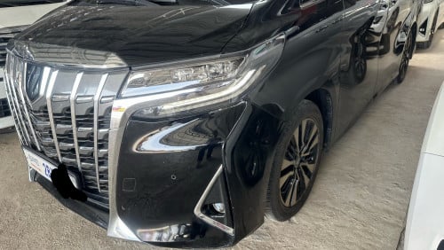 TOYOTA ALPHARD 2015UP2021 ឡាន​ស្លាក​លេខ​ ពណ៌​ខ្មៅ​ក្នុង​ខ្មៅ​អូតូ​2