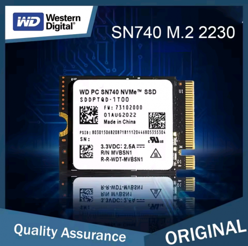 Western Digital SN740 M.2 2230 2TB SSD Gen4 PCle 4.0 X4 NVMe