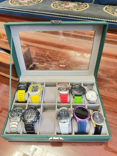 ប្រអប់នាឡិកា 12 ថត | Watch Box |