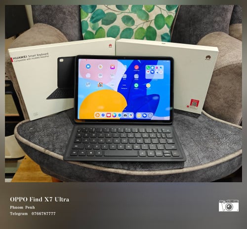 #HUAWEI MatePad - 11.5   🍁 99% 🍁 🍁  របស់ក្រុមហ៊ុនដាក់ស៊ីមតេនិយាយបាន  🍁 🍁 6GB ram + 128GB rom  .