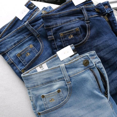 ខោ ខ៊យ long jean CK ឡៃឡុងជើងវែង ជើងស្មើរ សាច់ក្រាស់ទន់យឺត 3ពណ៌ដូចរូបលេខចង្កេះ 29/30/31/36