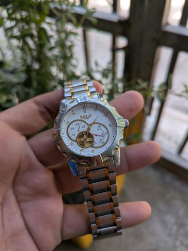 បងប្អូនប្រុសៗចង់បាននាឡិកាដៃ Polo ម៉ាស៊ីន Auto