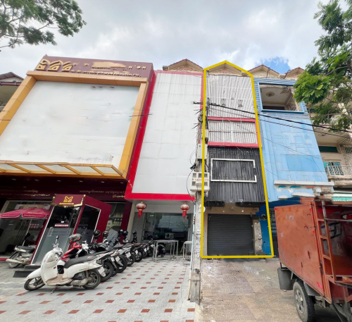 ផ្ទះអាជីវកម្មសម្រាប់ជួល | Shophouse for Rent