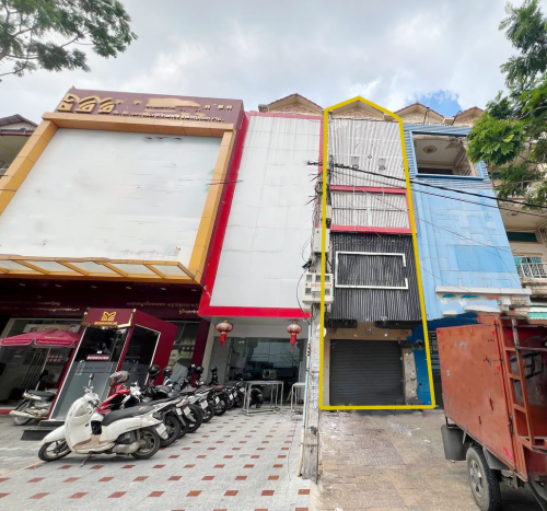 ផ្ទះអាជីវកម្មសម្រាប់ជួល | Shophouse for Rent
