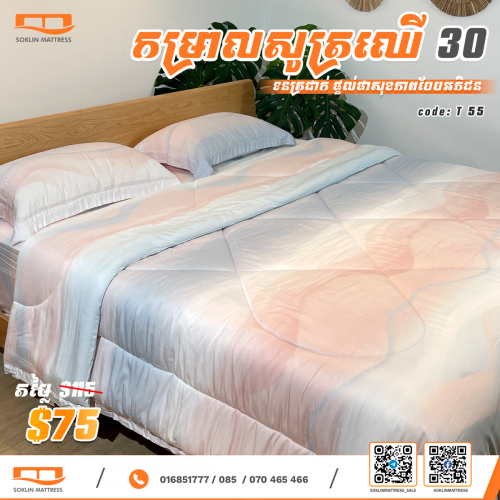 ឆុតកំរាលពូក / tencel comforter set