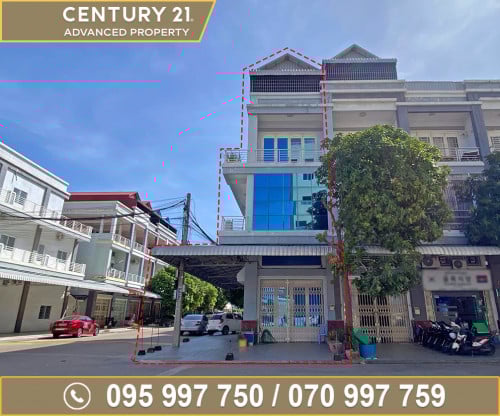 🏘 ផ្ទះល្វែង (កែង) ក្នុងបុរី ពិភពថ្មី អ៉ីអន2 ត្រូវការលក់បន្ទាន់ខ្លាំង