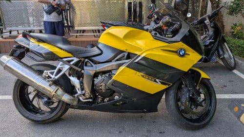 BMW K1200S (2005) - Plate Number + Spare Parts + PP-SHV Expressway Sticker