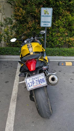 BMW K1200S (2005) - Plate Number + Spare Parts + PP-SHV Expressway Sticker