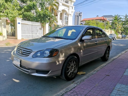 Corolla 03 លក់$8500 Gold Color