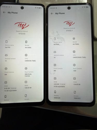 itel P55 P65C 128g Global Version