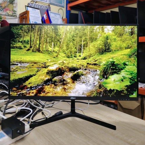 Monitor 27inch 100hz Dahua ,Speaker មួយទឹកនៅស្អាត99%