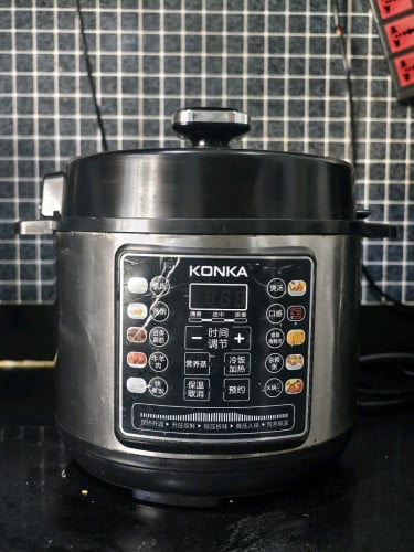 Pot for cooking everything from rice to meat