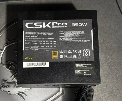 PSU ANTEC 850W Full moduleWith Cable 12pin