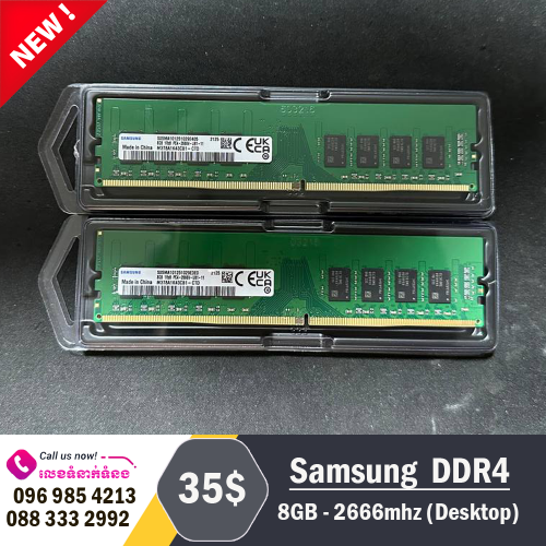 RAM Samsung DDR4 8gb-bus 2666MHz