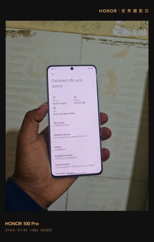Redmi Turbo3 sim2 ram12G /256G / CH /