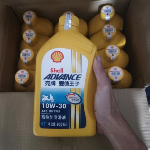 ប្រេងម៉ូតូ Shell AX5 10W30 Scooter(ម៉ូតូអូតូ)