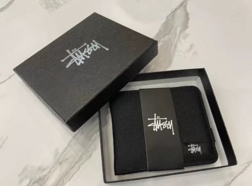 Stussy wallet black