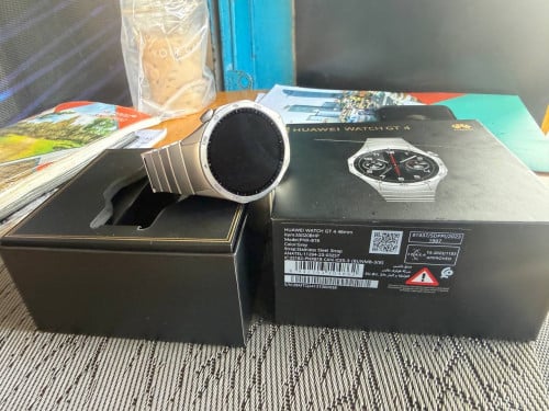 Huawei watch GT4 46mmSilver 99%