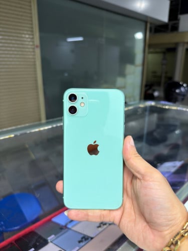 iPhone 11 LL/A HD128GB Phone Condition 97% 🔋88% , ដូរអេក្រង់, អត់ស្កេនមុខ, ម៉ាស៊ីនហ្សីន