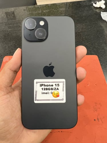 iPhone15/ ZA/A 128GBស្អាត98% ថ្ម80%