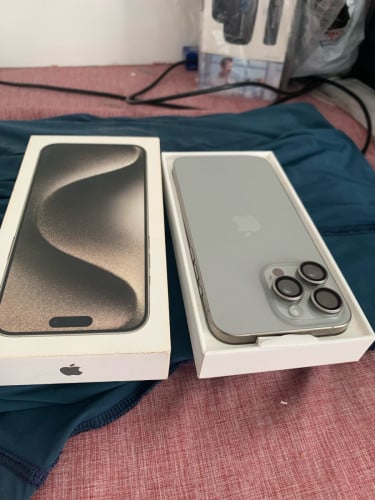 iPhone15 ProMax ទិញថ្មី​ ស្ពិចអាមេរិច