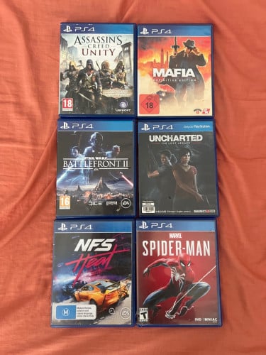 PS4 Disc games
