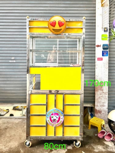 លក់ទូរកាហ្វេដែកអីណុក ស្អាត 97% tel: 016411442