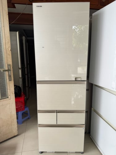 ទូទឹកកក ទ្វា5 ផ្ទៃមុខកញ្ចក់ VIP  ផលិតទឹកកក អនាម័យអូតូ  -មានកម្ពស់1.80cm