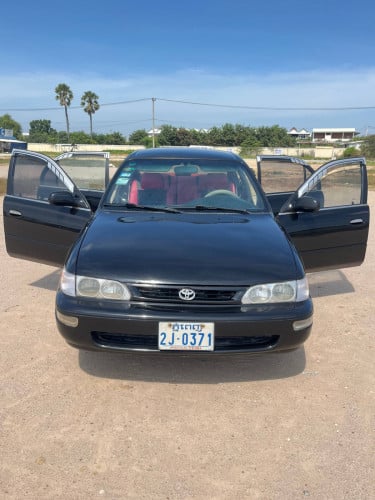 កូរ៉ូឡាឆ្នាំ95លក់ ពណ៍ខ្មៅ ឡានរៀបចំរួច ( ឯកសារម្ចាស់ដើម)……………………ពន្ធផ្លូវ25រួច ឆៀកដល់2027