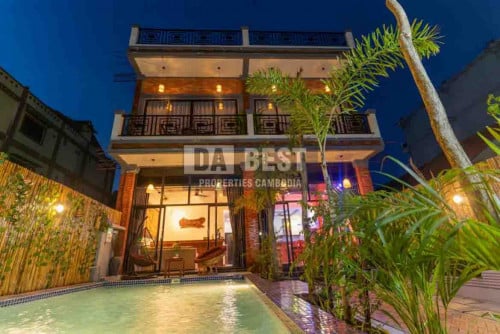 អូតែលលក់​ក្នុងក្រុងសៀមរាប​ / Hotel For Sale in Siem Reap