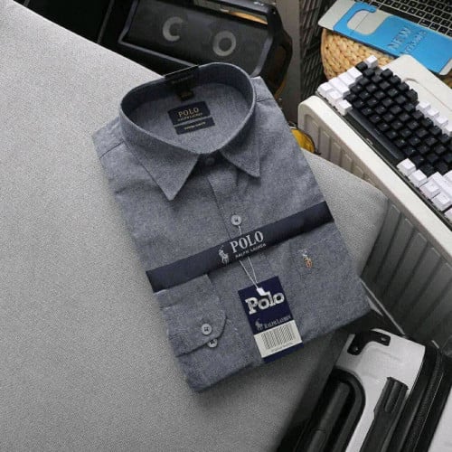 អាវក្រណាត់ដៃវែង ប្រេនPoloមានហោប៉ៅ👉🏻 🇹🇷 Made In Turkey 🇹🇷Size M L XL XXL 3XL(45kg-95kg)