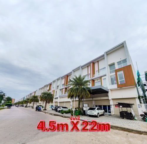 🏡ផ្ទះអាជីវកម្ម (សល់ដីចំហៀង1m) សម្រាប់លក់!!