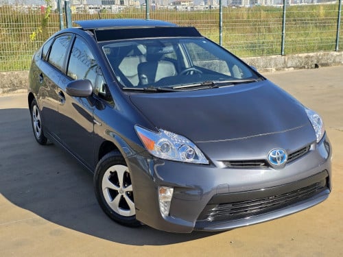 🔥 𝐓𝐎𝐘𝐎𝐓𝐀 𝐏𝐑𝐈𝐔𝐒 2012 𝐎𝐩𝐭𝐢𝐨𝐧4-Deluxe Solar ⬛️ ពណ៌ប្រផេះ - 🐝ហ្ស៊ីន - AutoCheck 77🏆