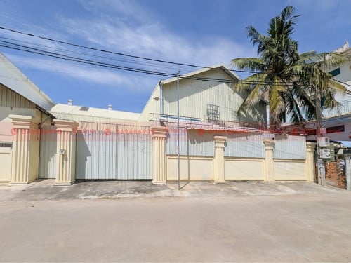 350 Sqm Warehouse For Rent Along A Sub-Road In Kouk Khleang, Sen SoK