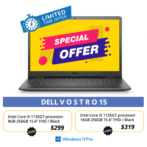 Dell Vostro 3511 , i5 1135G7 15.6" FHD