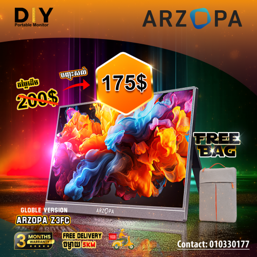 Portable Monitor ARZOPA Z3FC