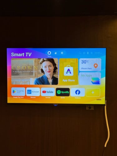 Samsung smart TV 55 inch crystal