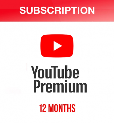 YouTube Premium 12 Months - Spotify Premium Subscription 12 Months