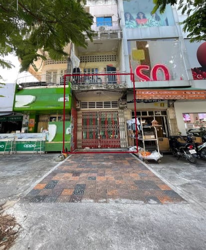 ផ្ទះអាជីវកម្មសម្រាប់ជួលនៅផ្លូវកម្ពុជាក្រោម ទីតាំងល្អ