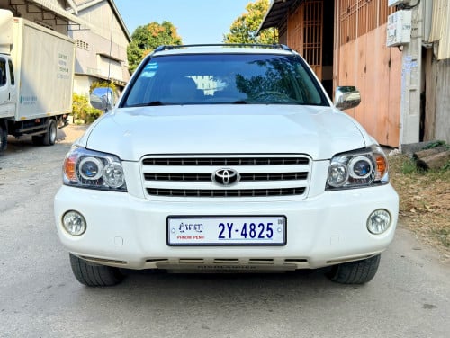 ឡានលក់ឆ្នាំ02 ម៉ាស៊ីន4 ប៉ុង1 កៅអីចុច មានប្រពន័ហ្វ្រាំងABS & VSCប្រពន័ទុបលំនឹង ពណ៌ស