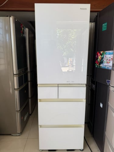 ទូទឹកកក ទ្វា5 ផ្ទៃមុខកញ្ចក់ VIP  ផលិតទឹកកក អនាម័យអូតូ  -មានកម្ពស់1.80cm