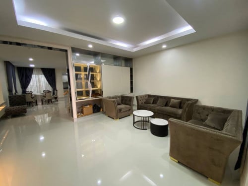 វីឡាភ្លោះA សម្រាប់ជួល | Twin Villa For Rent (The star diamond 60m near Meanchey Avenue))