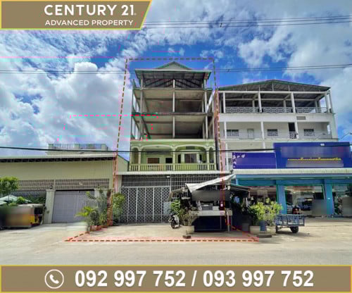 🏘 ផ្ទះអាជីវកម្ម 2ល្វែង(ខាង) នៅជិតផ្សារបុរីលឹមឈាងហាក់ ត្រូវការលក់បន្ទាន់ខ្លាំង ​