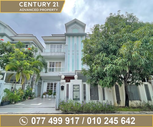 🏡វីឡាភ្លោះ 2ជាប់គ្នា (Twin) ក្នុងបុរី វ៉ារីណាដួងងៀប2 ត្រូវការលក់បន្ទាន់ខ្លាំង