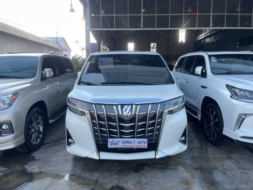 Alphard V6  2017 Executive Lounges (Spec Russia)   ឆ្វេងហ្សុីន ° ឡានស្លាកលេខ (ម្ចាស់ដើមទិញថ្ម