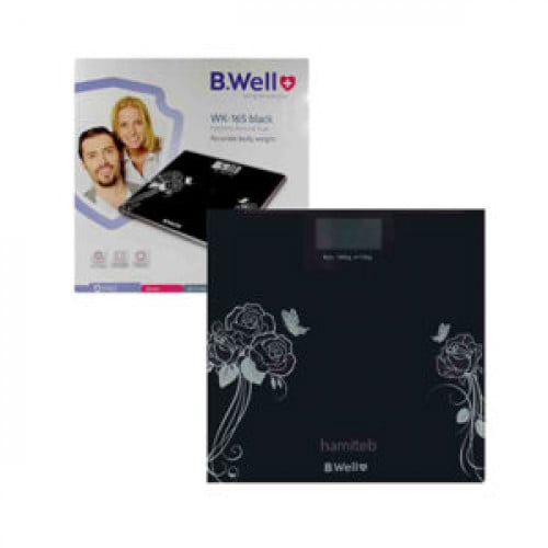 B.Well Electronic Personal Scale PRO-165 ជញ្ជីងអេឡិចត្រូនិច PRO-165