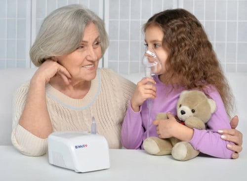 B.Well PRO-110 Compressor nebulizer ម៉ាស៊ីនឆ្ពុង B.Well PRO-110