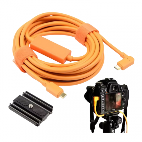 Cable Tether Type-C to Type-C 5 meter + Plate