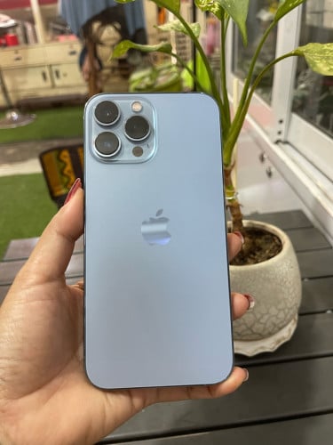 iPhone 13promax 128GB/LL សុីនសានុំតួរស្អាតថ្ម89%